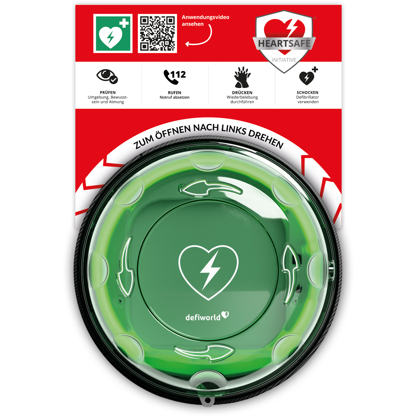 Backboard für Rotaid Schränke	