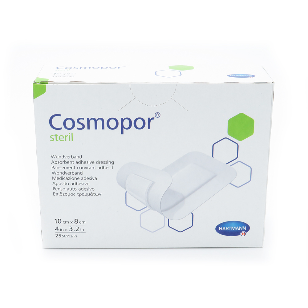 Cosmopor® steril 10 x 8 cm (25 Stück)