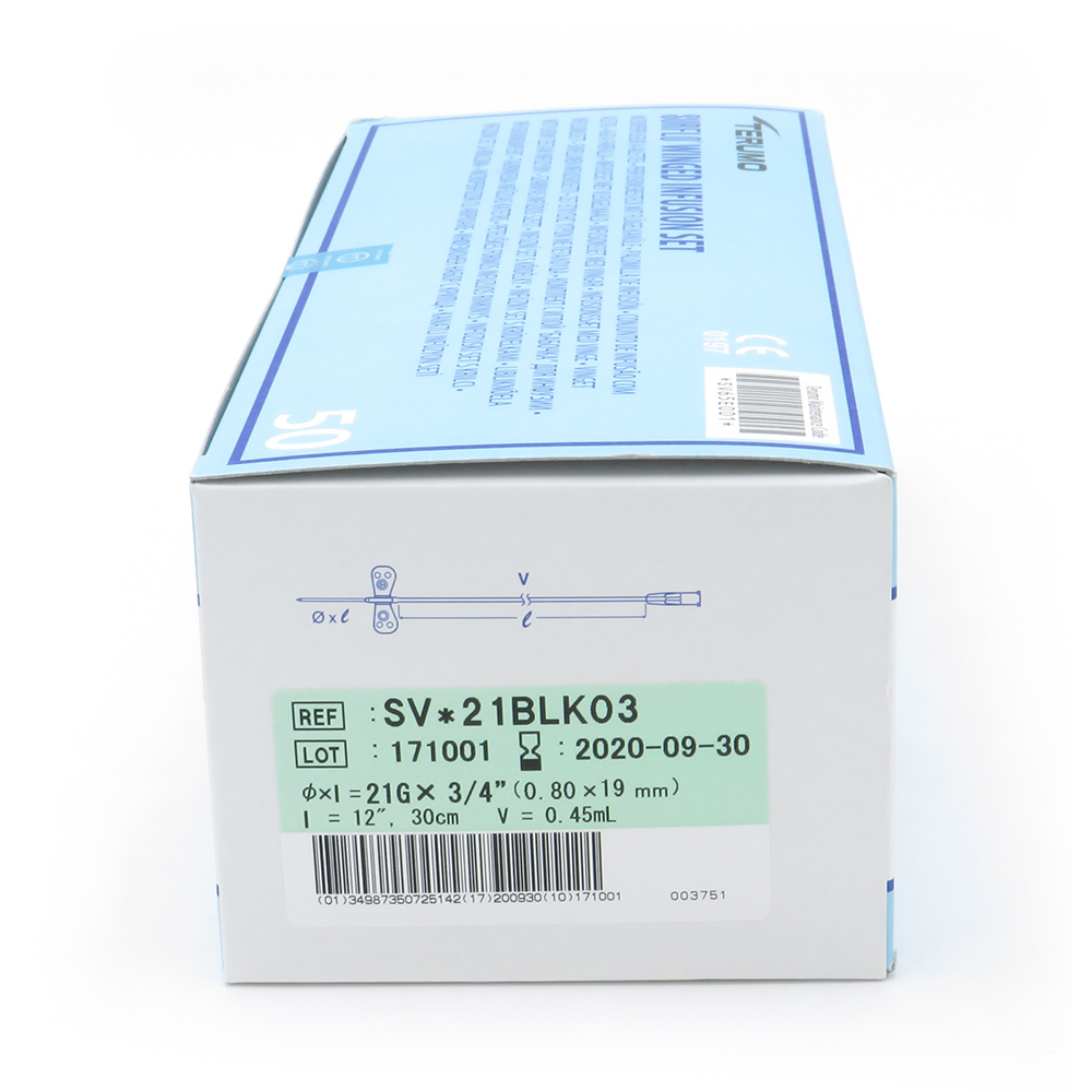 Terumo® Surflo Perfusionsbesteck, 21G, Grün