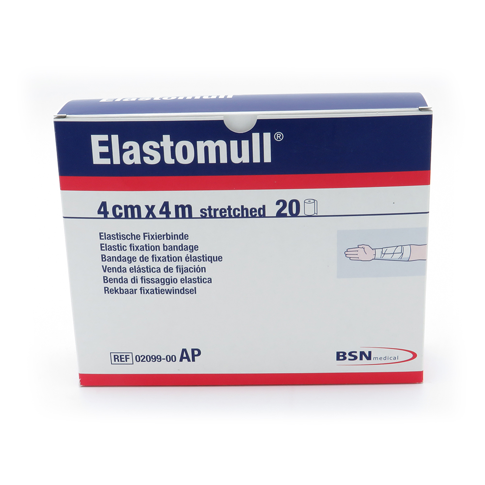 Elastomull® 4 m x 4 cm ohne Cello, 20 Binden