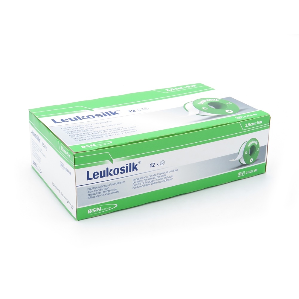 Leukosilk® 5 m x 2,50 cm ohne Schutzring