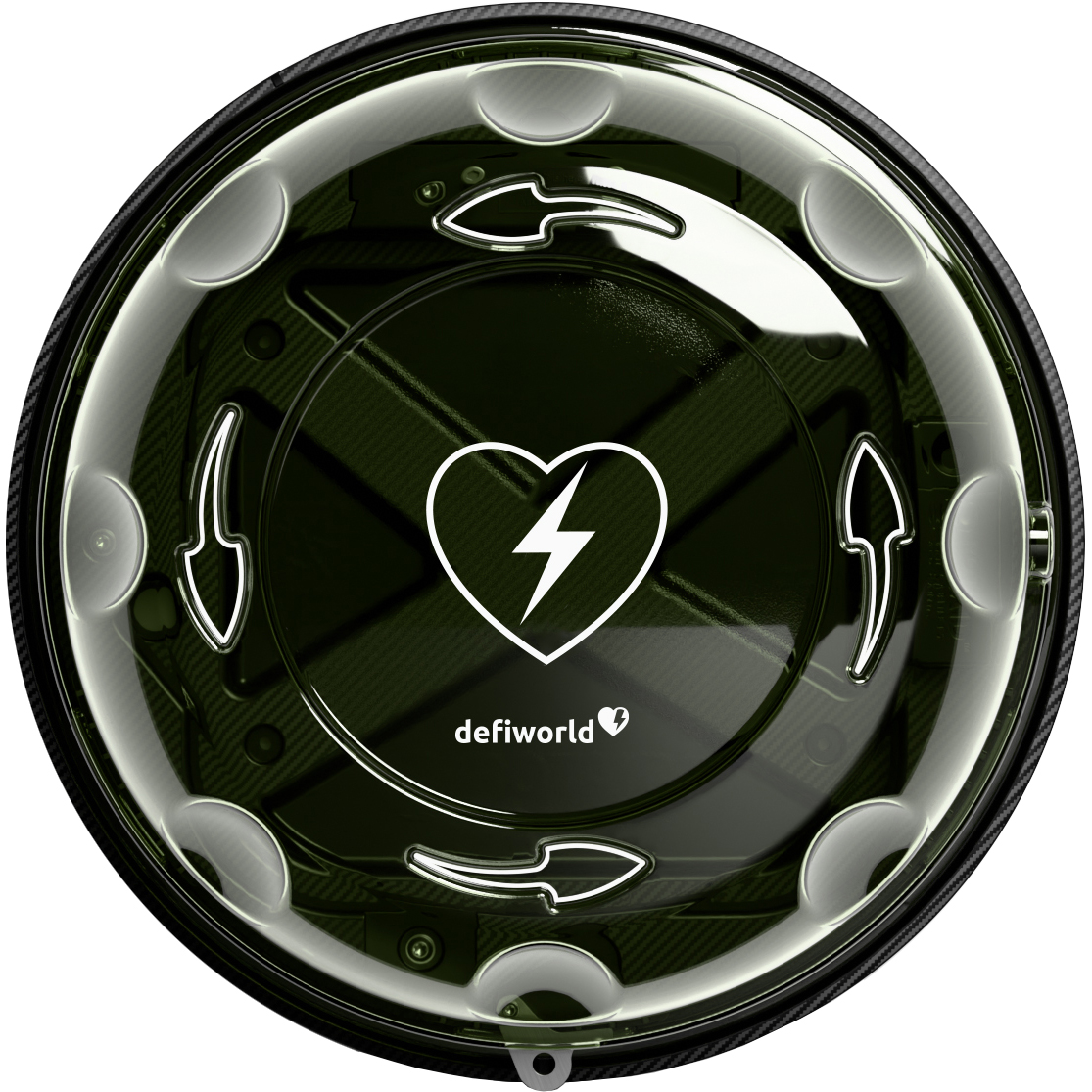 Rotaid Solid Plus Heat AED Wandschrank IR