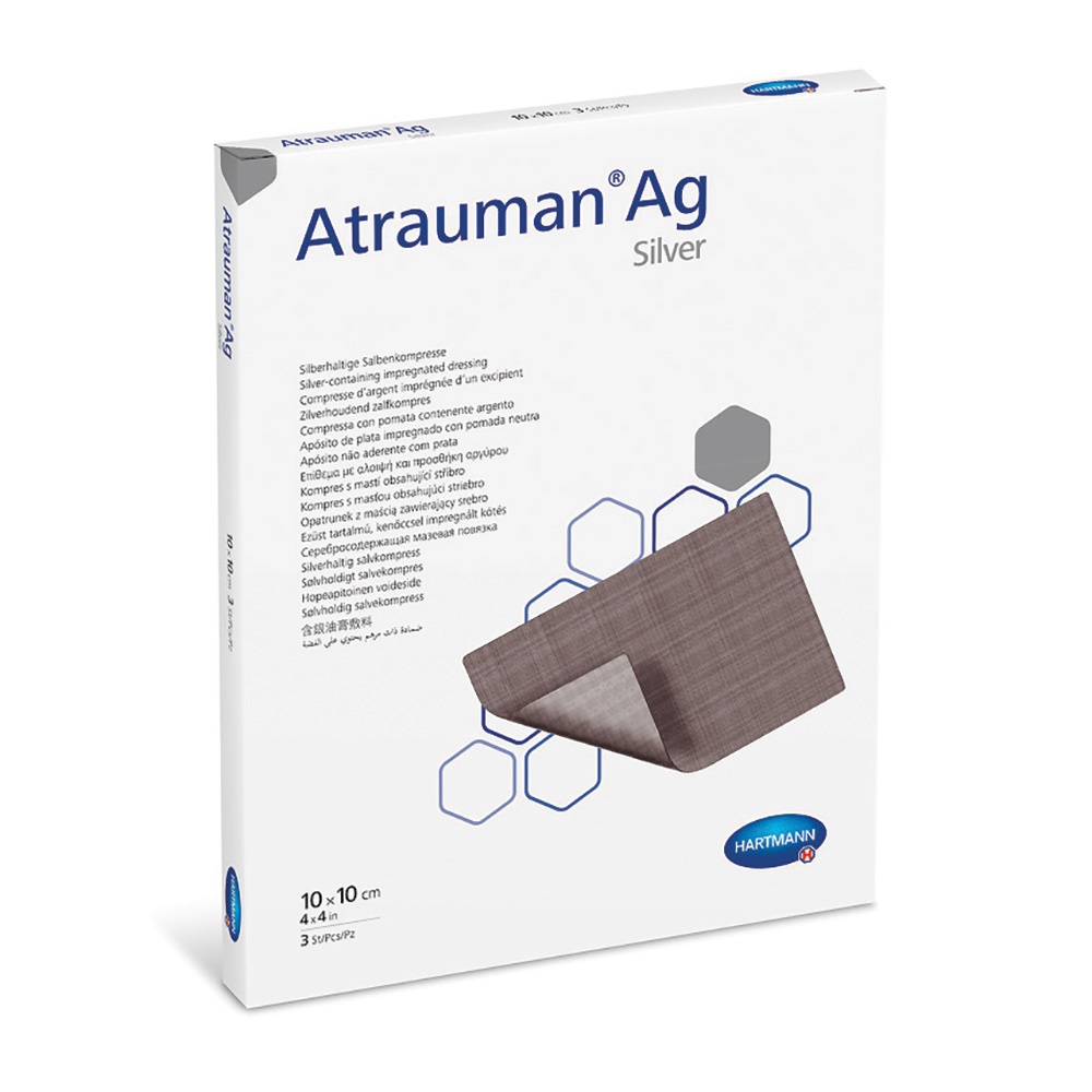 Atrauman® Ag 10 x 10 cm, 10 Stück 