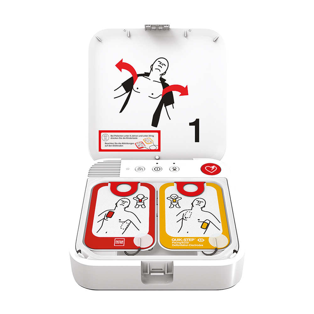 LIFEPAK ® CR2 Defibrillator mit Simkarte