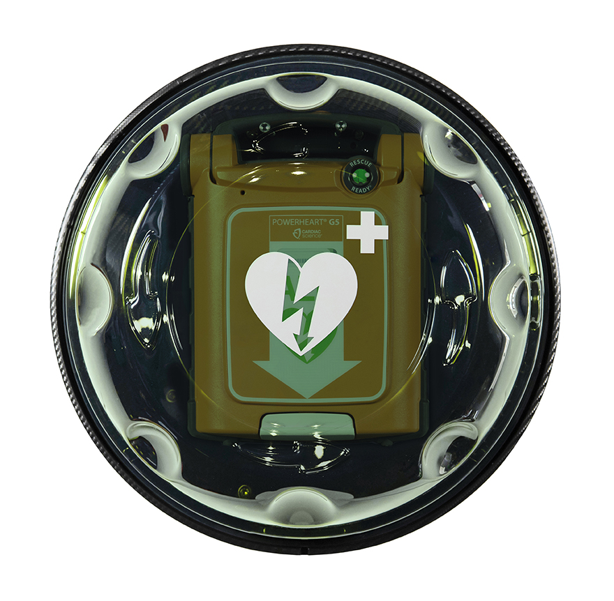 Rotaid_SolidPlus_003_Cardiacscience_G5 Rotaid Plus AED Wandschrank