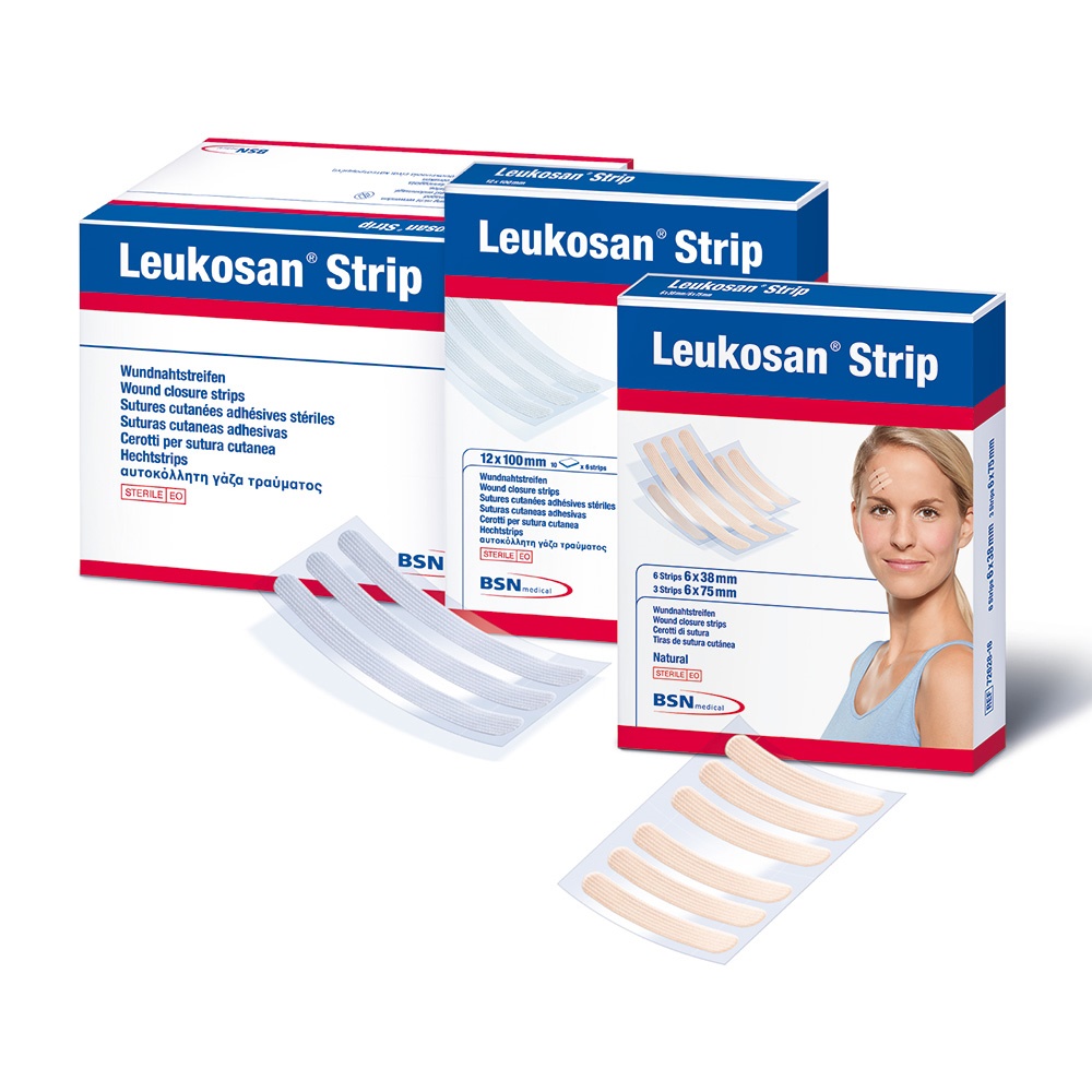 Leukosan® Strip, 3 x 75 mm, steril